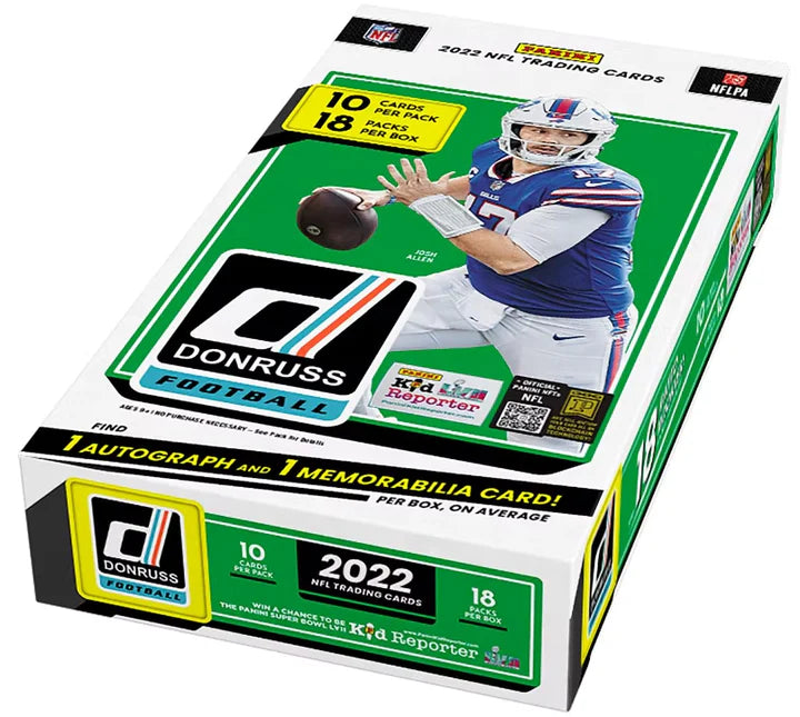 2022 Panini NFL Donruss Hobby Box